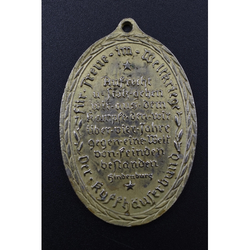 66 - WWI German Military Kyffhauser Medal