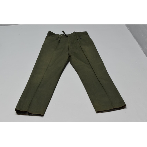 101 - Four Pairs of British Military Uniform Trousers, plus a WRNS Skirt