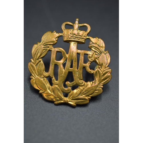 110 - RAF Cap with Badge