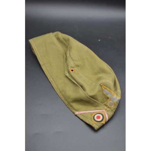 111 - WWII German Army Forage Cap