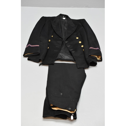 89 - Circa WWII Naval Officers Uniform, Jacket and Trousers. For the Peninsular & Oriental Steam Navigati... 