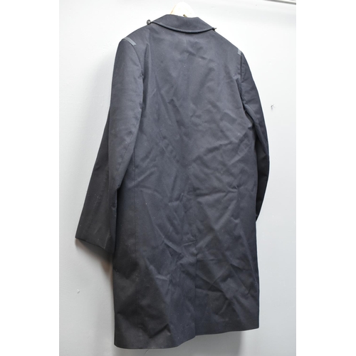 96 - British Police Greatcoat with a Zip out Quilted Liner