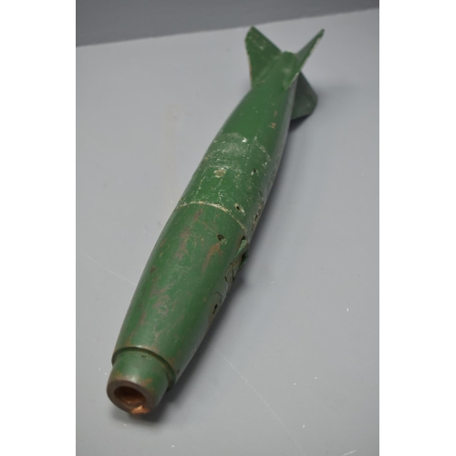 148 - RAF Inert Metal Practise Bomb Marked 