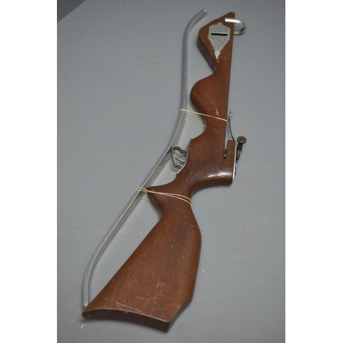 154 - Wood and Metal Crossbow (3ft)