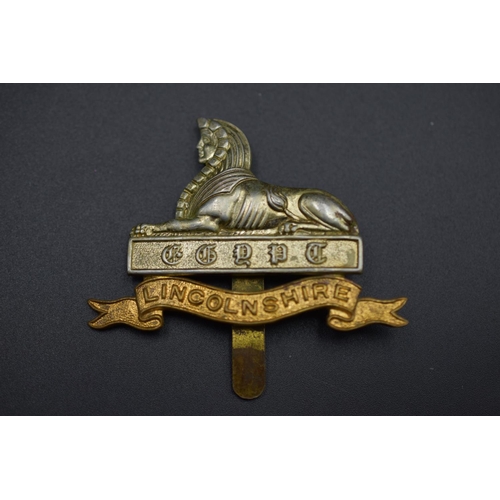 169 - Lincolnshire Regiment Cap Badge