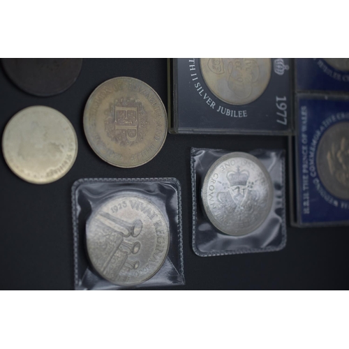 26 - Mixed Selection of Commemorative Crowns, Tokens and more