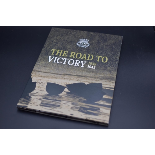 London Mint The Road to Victory Coin Collectors Pack, including One Commemorative Half Crown Coin