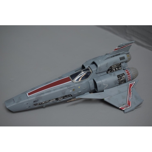 44 - Battlestar Galactica The Official Ships Collection Blood and Chrome Viper by Eaglemoss