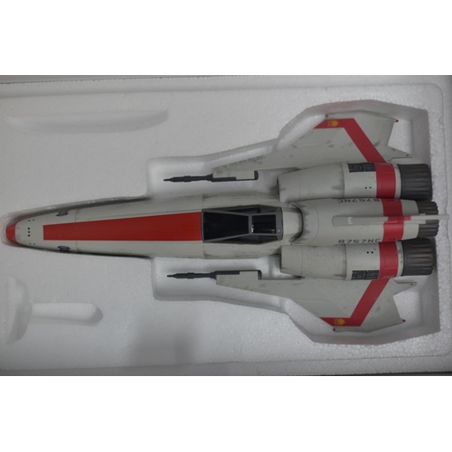 77 - Battlestar Galactica The Official Starships Collection Viper Mark II (Missing Display Stand)