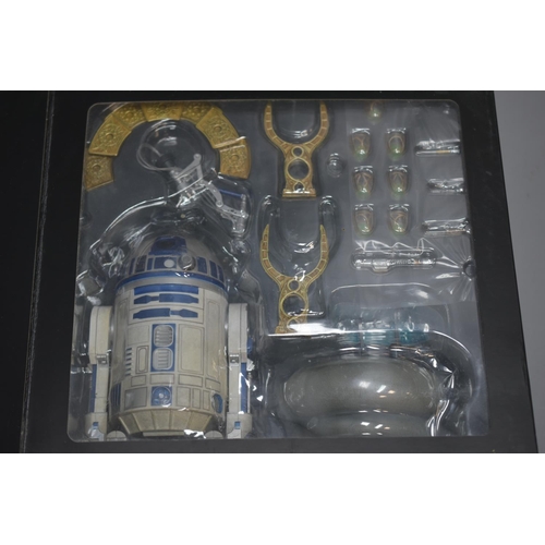 82 - R2-D2 Deluxe Sideshow Sixth Scale Figure in Box (Box Damaged)