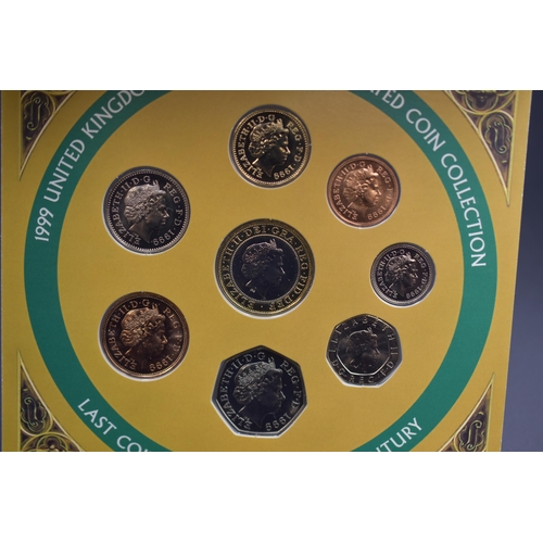 64 - 1999 Royal Mint Brilliant Uncirculated Coin Set