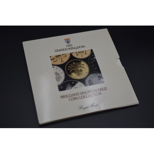 70 - 1989 Royal Mint Brilliant Uncirculated Coin Set