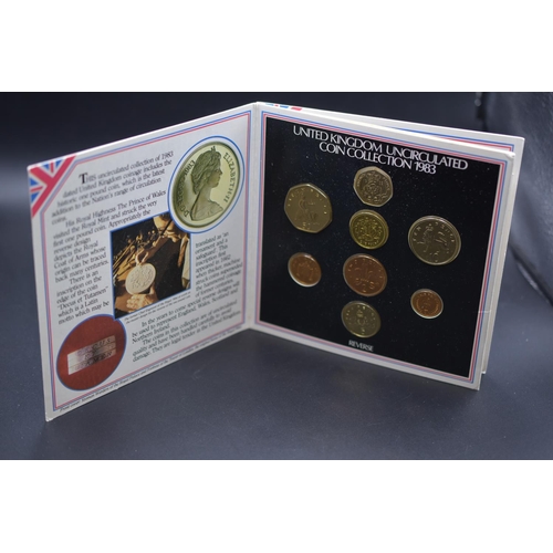 72 - 1983 Royal Mint Brilliant Uncirculated Coin Set