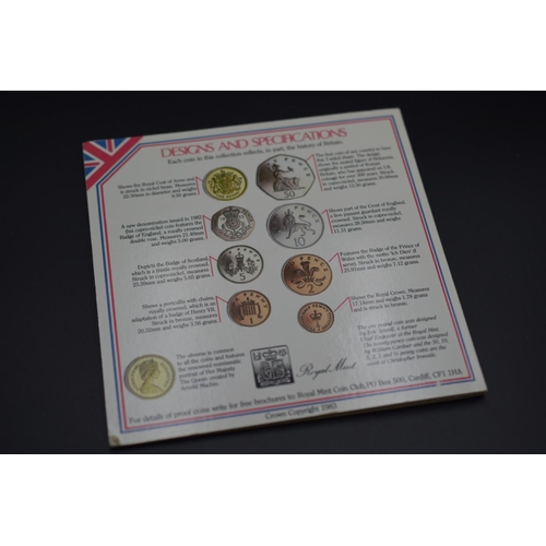 72 - 1983 Royal Mint Brilliant Uncirculated Coin Set