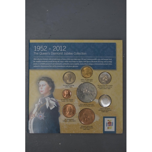 79 - Queen Elizabeth II Diamond Jubilee Collection to include Decimal and Pre-Decimal Coinage, Stamps and... 