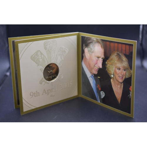 82 - 2005 Commemorative Medal for The Marriage of Charles and Camilla