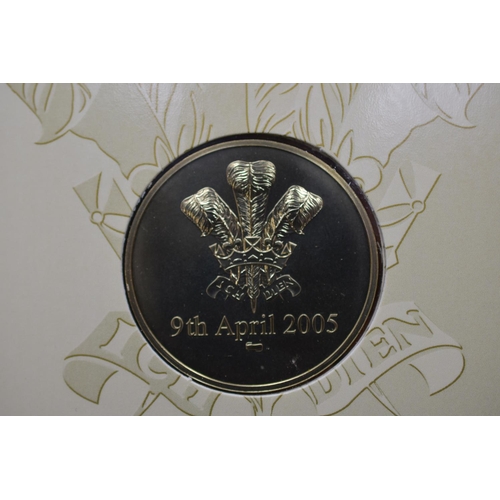 82 - 2005 Commemorative Medal for The Marriage of Charles and Camilla