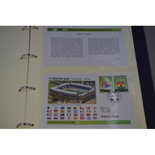 89 - World Cup 2010 Match Day Cover Collection. Includes a Large Selection of First Day Stamp Covers to C... 