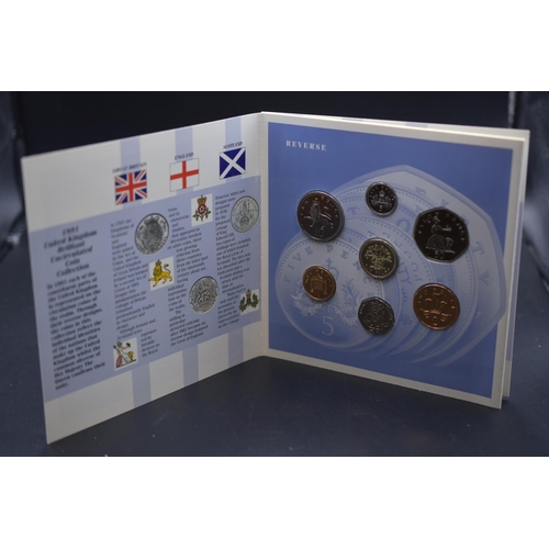 92 - 1991 Royal Mint Brilliant Uncirculated Coin Set