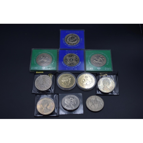 97 - Mixed Selection of Commemorative Coins to include Birth of Prince William, William and Catherine Eng... 