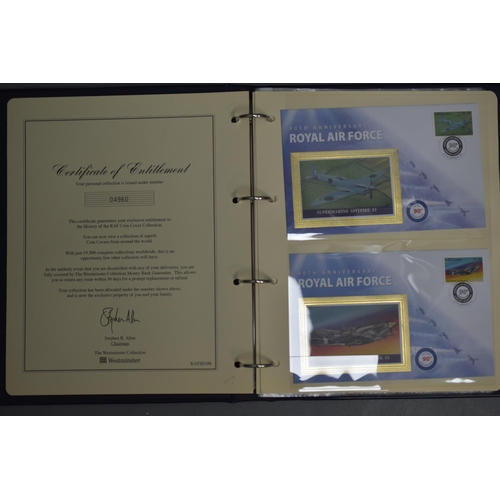 98 - Folder Containing a Selection of Royal Airforce Stamp Covers