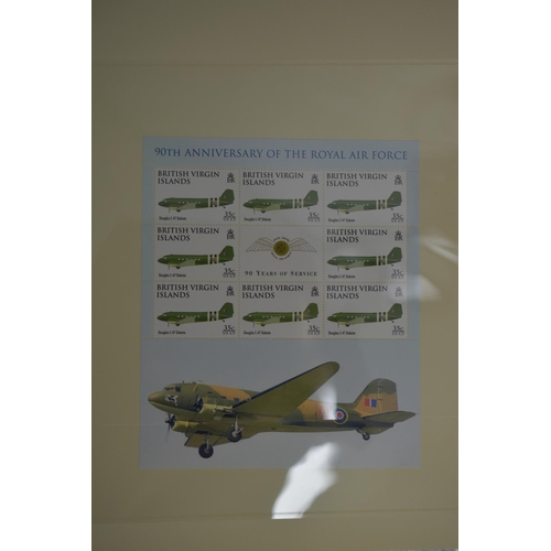 98 - Folder Containing a Selection of Royal Airforce Stamp Covers