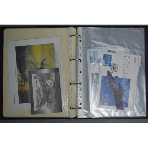 98 - Folder Containing a Selection of Royal Airforce Stamp Covers