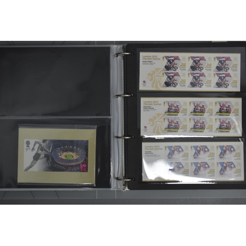 104 - London 2012 Gold Medal Winners Stamp Collection