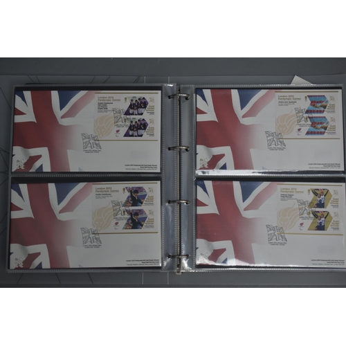 104 - London 2012 Gold Medal Winners Stamp Collection