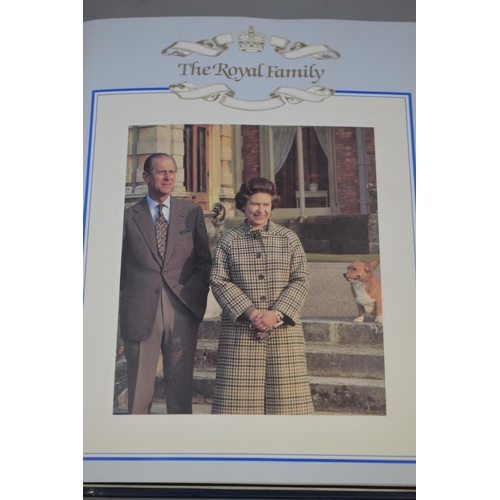 107 - Full Album Containing a Large Selection of Commemorative Royal Stamp Covers and Mini Sheets