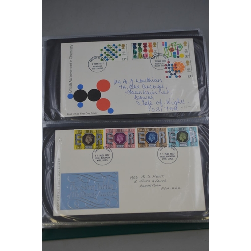 110 - Album Containing a Large Selection of First Day Stamp Covers. Includes 1970's British Wildlife, Dogs... 