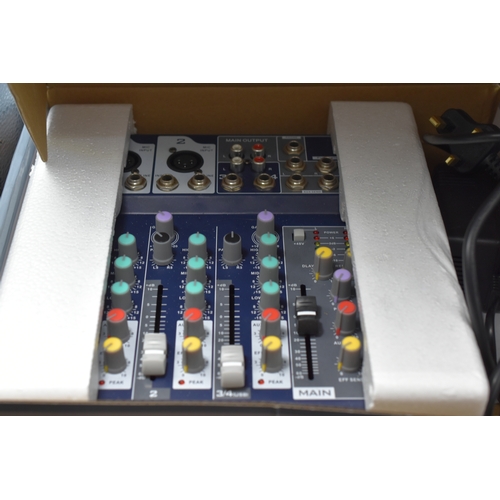 68 - Channel View Live Mixer with Built in Effect Processor - In Box - Working When Tested