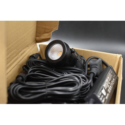 86 - Landscape Light - DC 12V, Waterproof Warm White Light - Complete in Box