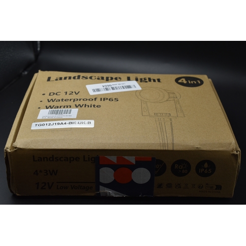 86 - Landscape Light - DC 12V, Waterproof Warm White Light - Complete in Box