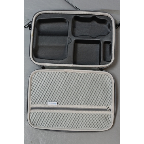 36 - SKYREAT PU Leather Case for DJI Mini 3/3 Pro Drone & RC Controller Shoulder Bag