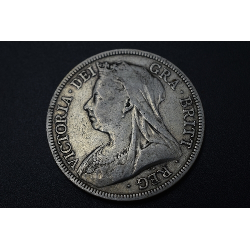 Silver - ½ Crown - Victoria 3rd portrait - 1893