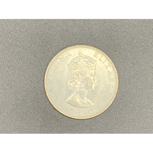 64 - Elizabeth II Bermuda Silver 1964 Crown