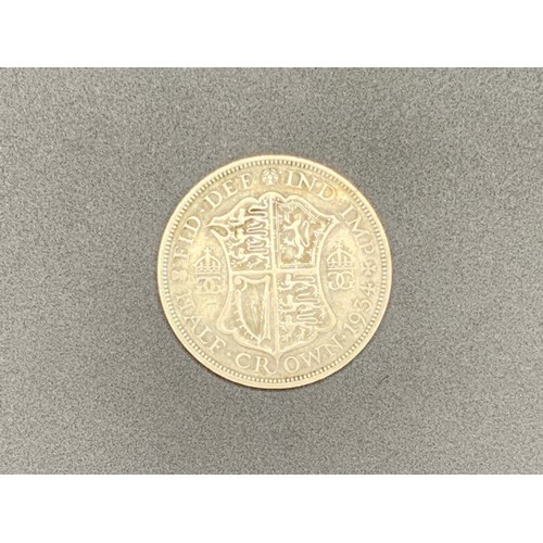 90 - George V 1934 Silver Half Crown