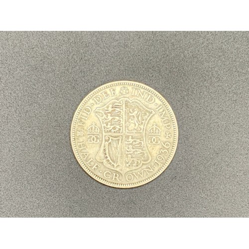 95 - George V 1936 Silver Half Crown