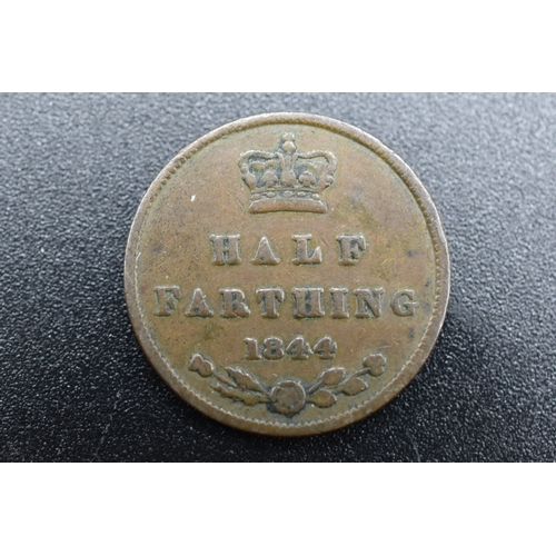 95 - Victoria - Half Farthing - 1844