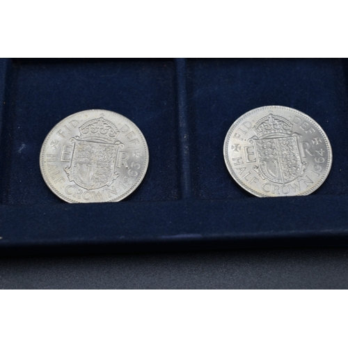 110 - Date Run of 12 Elizabeth II Half Crowns (1953 to 1964)