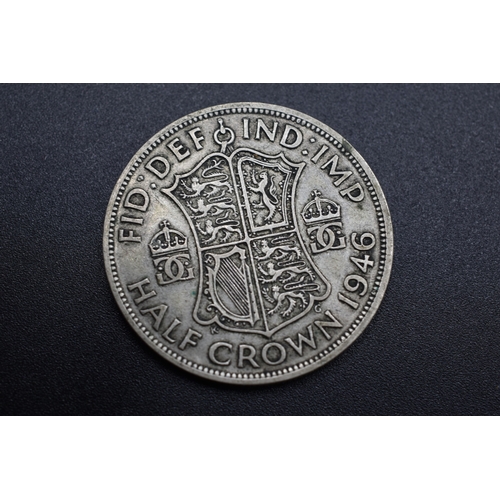 116 - Silver - George VI - Half Crown - 1946