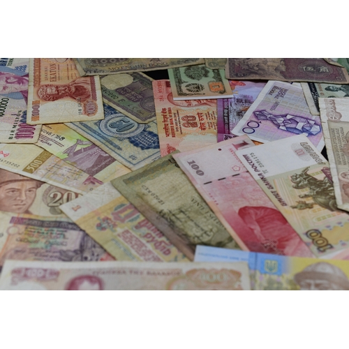 27 - Twenty Five Mixed Worldwide Banknotes