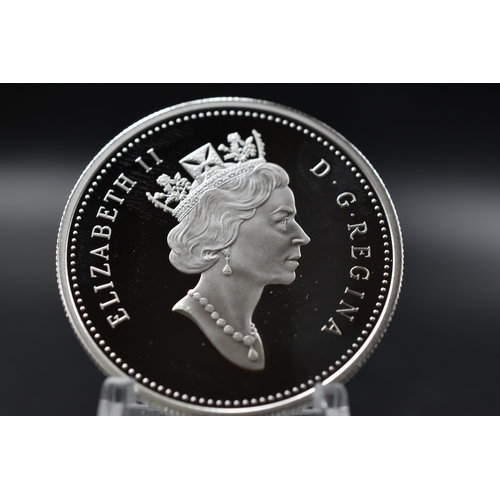 51 - Silver - Canada - 1 Dollar - Elizabeth II - Discovery at Cobalt - 2003