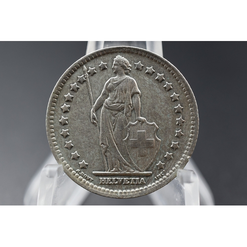 78 - Silver - Switzerland - 1 Franc - 1944