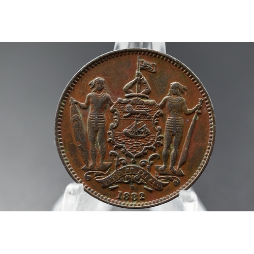 96 - 1 Cent - North Borneo (British Malaysia)  - 1882