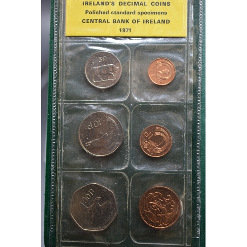 10 - Three Coin Sets From New Zealand, Sweden and Ireland