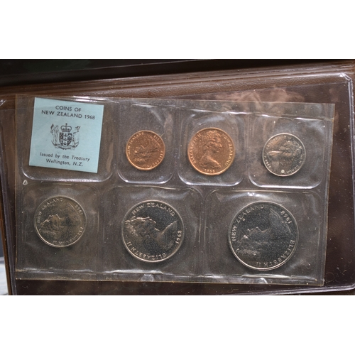 10 - Three Coin Sets From New Zealand, Sweden and Ireland