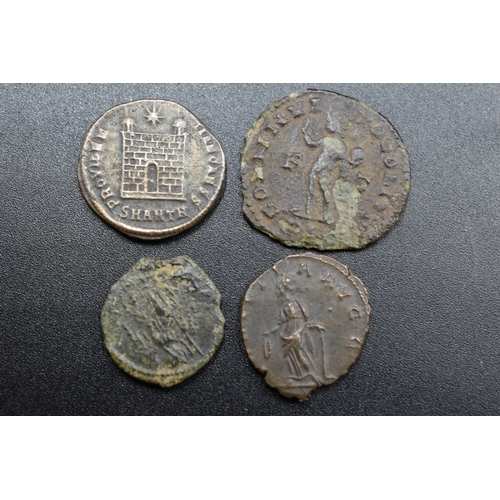 4 - Four Mixed Roman Coins