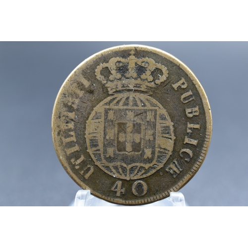 71 - Portugal - Joao VI - Pataco - 1821